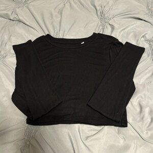 PacSun Classic Black Long Sleeve Top